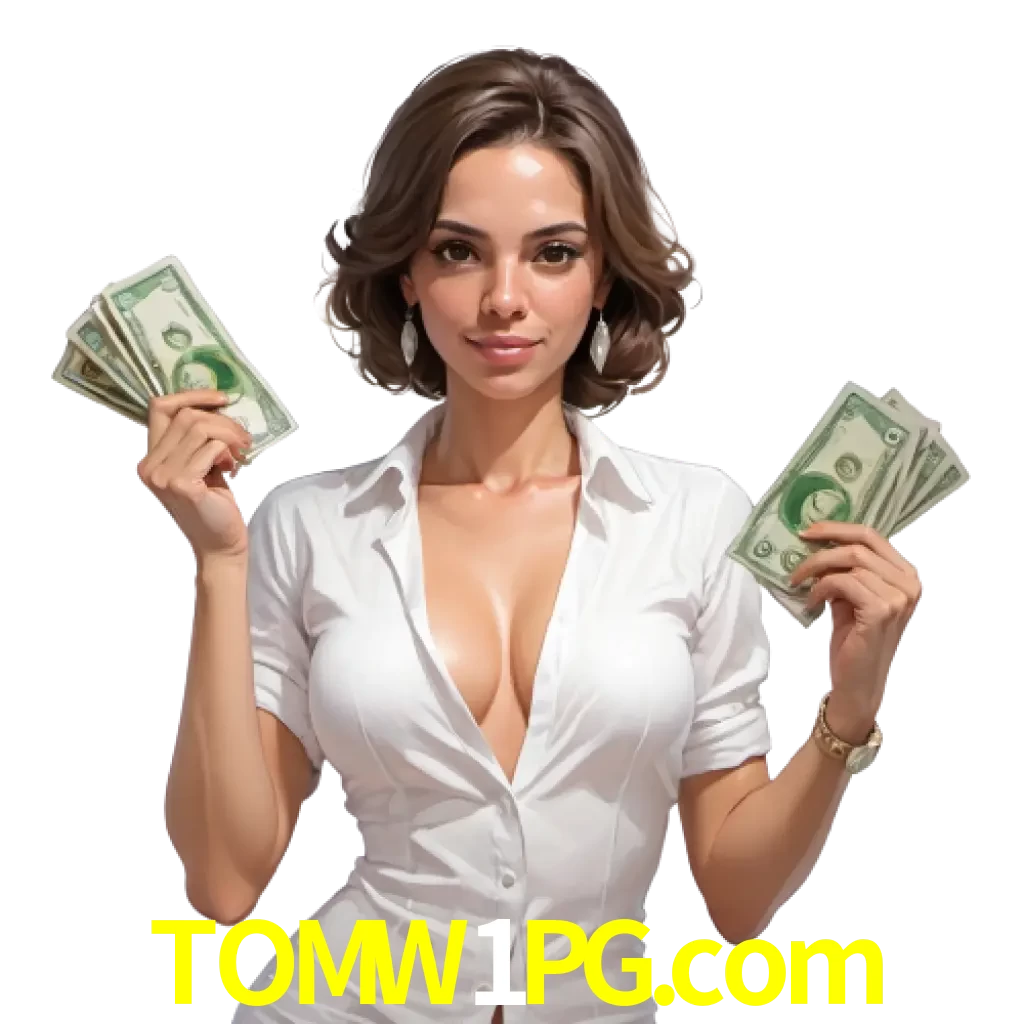 woman with money playing in tomw1pg bet casino